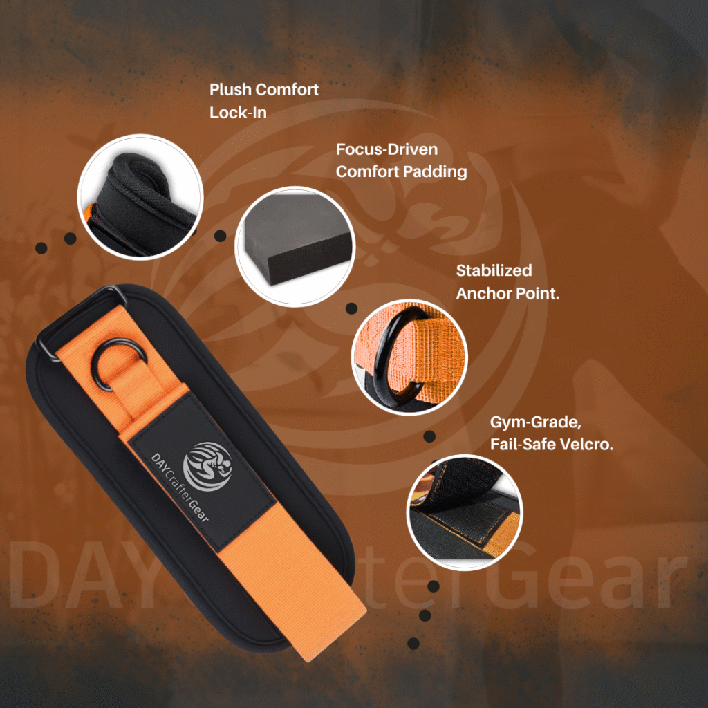 Durable ankle resistance band features